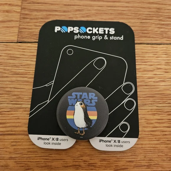 STAR WARS PORG BUNDLE: Wallet Popsocket, & Keychain - Picture 7 of 10